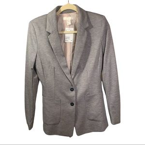 H&M Women’s Two Button Blazer/Jacket Gray Size 10 never worn- tags attached